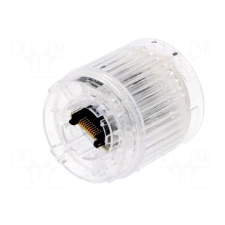 Signaller: lighting | LED | white | 24VDC | IP65 | Ø50x50mm | LR5