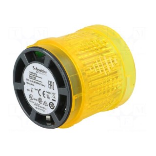 Signaller: lighting | LED | yellow | Usup: 24VDC | Usup: 24VAC | IP65