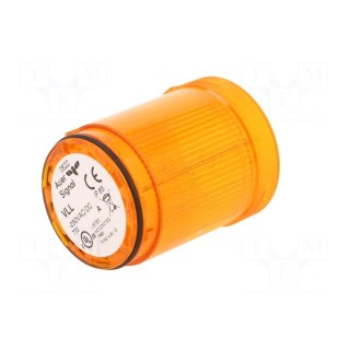 Signaller: lighting | orange | 230VDC | 230VAC | modulSIGNAL50
