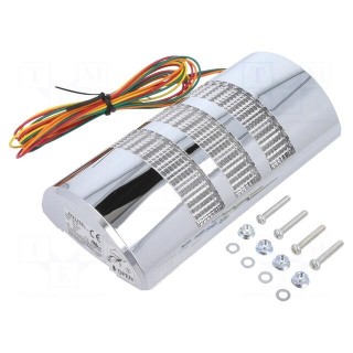 Signaller: signalling column | LED | red/amber/green | 24VDC | 24VAC