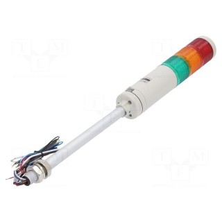 Signaller: signalling column | LED | red/amber/green | 24VDC | IP54