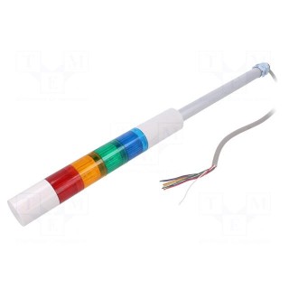 Signaller: signalling column | LED | red/amber/green/blue | 24VDC