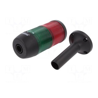 Signaller: signalling column | LED | red/green | Usup: 220VDC | Ø: 70mm