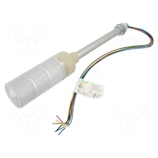 Signaller: signalling column | LED | red/orange/green | 24VDC | 24VAC