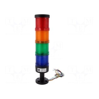 Signaller: signalling column | LED | red/orange/green/blue | IP65