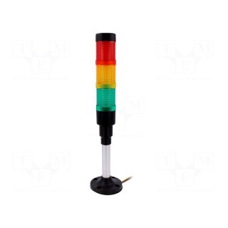 Signaller: signalling column | LED | red/yellow/green | Usup: 230VAC