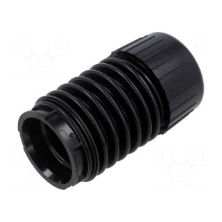 Signallers accessories: adapter to be screwed | black | -30÷60°C