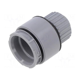 Signallers accessories: adapter to be screwed | silver | -30÷60°C