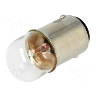 Signallers accessories: bulb | bayonet | BA15D | Usup: 12VDC