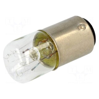 Signallers accessories: bulb | bayonet | BA15D | 230VAC | SL7