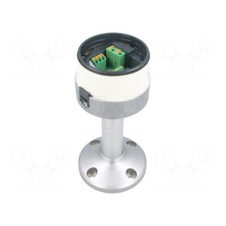 Signallers accessories: vertical holder | silver | IP65 | Ø60mm