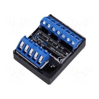 Amplifier LED | in housing,in mounting box | 12÷24VDC | IP20 | Ch: 4