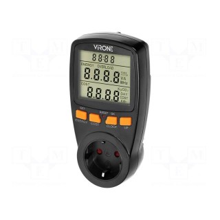 Controller | plug-in | IP20 | 16A | 230VAC 50/60Hz | Display: LCD | black