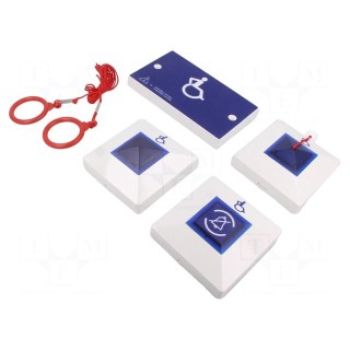 Emergency assist alarm kit | VoCALL | wall mount