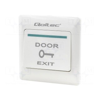 Exit button | wall mount | IP20 | AC load @R: 3A/125VAC