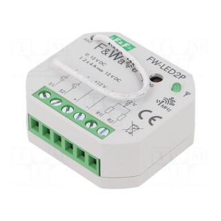 LED controller | F&Wave | IP20 | 10÷16VDC | flush mount | -25÷65°C