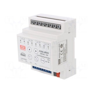 LED controller | KAA | IP20 | 21÷31VDC | 0÷10V,SPST-NO | 72x90x57mm
