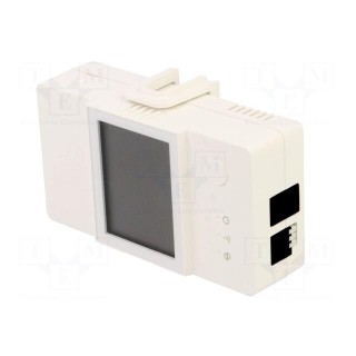 Programmable time switch with thermostat | -10÷40°C