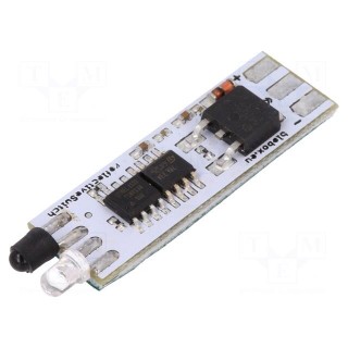 Reflective controller | IP00 | 12÷24VDC | in LED profile | 100mW