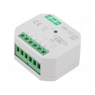 Relay: installation | in mounting box | 7÷30VAC | 9÷40VDC | SPDT | IP20