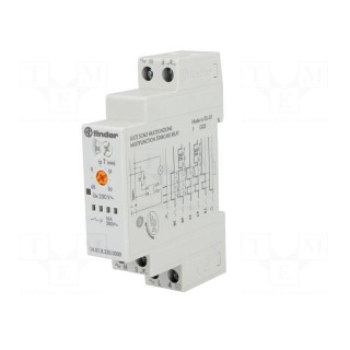 Staircase timer | IP20 | 230VAC | SPST-NO | DIN | 16A | -10÷60°C