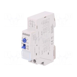 Staircase timer | IP20 | 230VAC | SPST-NO | DIN | 16A | -20÷55°C