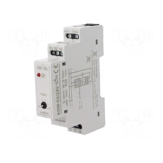 Staircase timer | for DIN rail mounting | 24VAC | 24VDC | SPST-NO