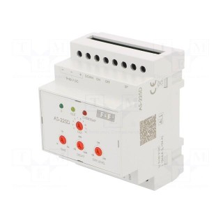 Staircase timer | for DIN rail mounting | 9÷30VDC | IP20 | 24A | Ch: 12