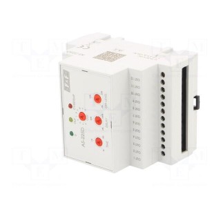 Staircase timer | for DIN rail mounting | 9÷30VDC | IP20 | 24A | Ch: 12