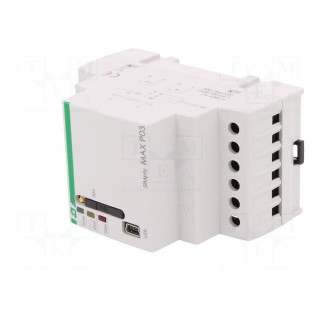 GSM module controller | PLC MAX | for DIN rail mounting | 230VAC