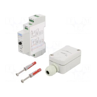 Twilight switch | for DIN rail mounting | 230VAC | SPDT | IP20 | 16A