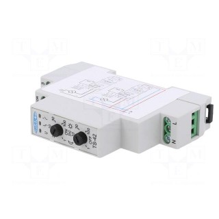 Twilight switch | for DIN rail mounting | 230VAC | SPDT | IP20 | 16A