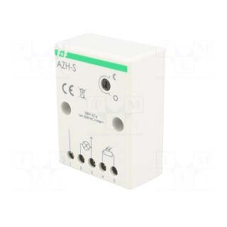 Twilight switch | IP65 | 230VAC | for wall mounting | 16A | -25÷50°C