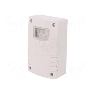 Twilight switch | wall mount | 230VAC | SPST-NO | IP44 | 10A | -20÷40°C