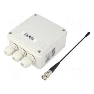 Wireless cutout power switch | EXTA FREE | IP56 | 230VAC | NO x2