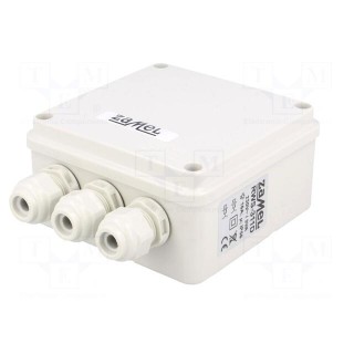 Wireless cutout power switch | EXTA FREE | IP56 | 230VAC | NO x2