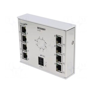 Communication | Number of ports: 8 | 24VDC | for DIN rail mounting