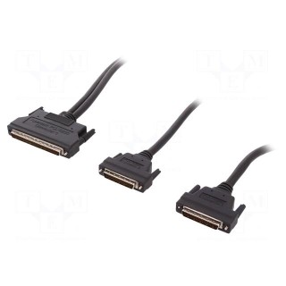 Connecting cable | male,SCSI 100pin,SCSI 50pin | 1m | PCI-1752U