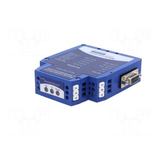 Converter | RS232/RS422/RS485 | 10÷30VDC | for DIN rail mounting
