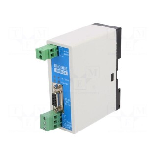 Converter | RS232/RS485/M-BUS | 10÷28VDC | for DIN rail mounting