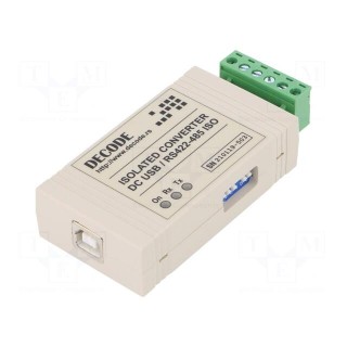 Converter | RS422/485/USB | Number of ports: 2 | Power supply: USB