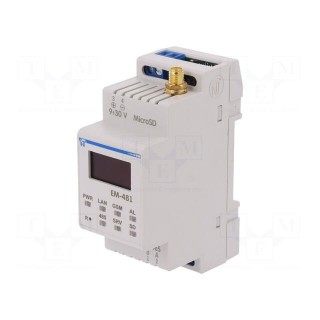 Converter | RS485/ETHERNET | 12VDC | 10/100 Base-T,RS485 | IP20 | 450V