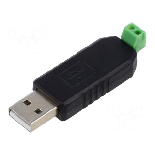 Converter | RS485/USB | screw | Enclos.mat: plastic