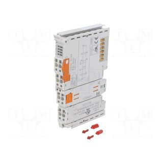 Coupler | for DIN rail mounting | IP20 | 12x100x69.8mm | 750/753