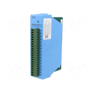 Digital input | for DIN rail mounting | IN: 16