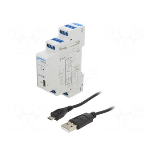 Digital I/O | 12÷24VDC | for DIN rail mounting | RS485,USB | IP20