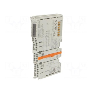 Digital I/O | for DIN rail mounting | IP20 | OUT: 8 | IN: 8 | 750/753