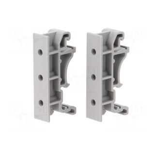 DIN-rail mounting holder | Works with: ED-004,ED-008,ED-038