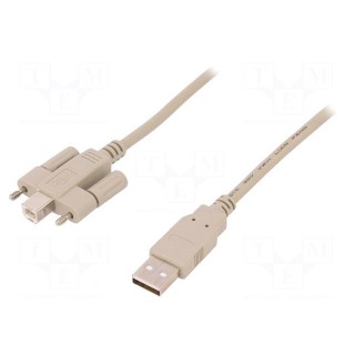 HUB | 10÷30VDC | for DIN rail mounting | Kit: USB cable | USB 2.0 x5