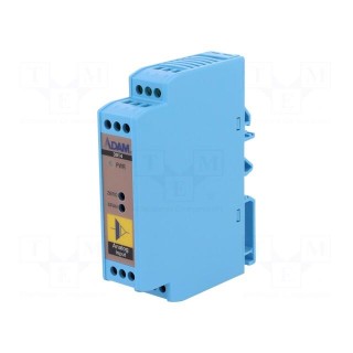Insulated | 24VDC | 0.85W | Enclos.mat: ABS | for analog I/O | -10÷70°C